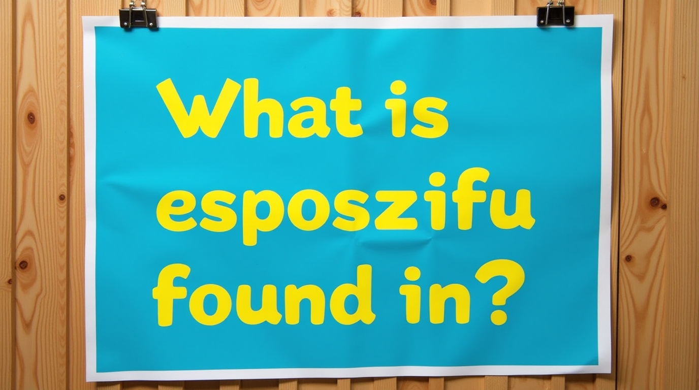 what is esoszifediv found in